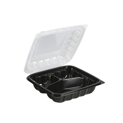 Contenedor de tapa con bisagras de doble color anti-fog